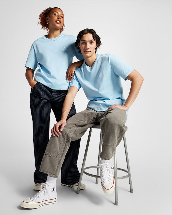 Converse Go-To Embroidered Star Chevron Standard Fit T-Shirt