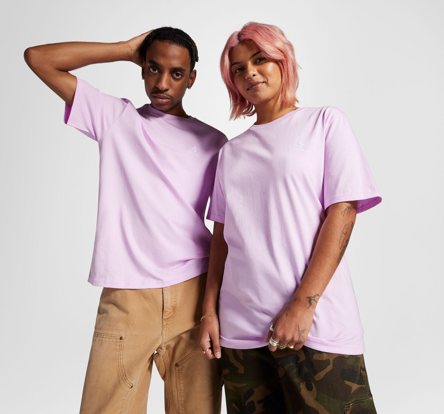 Converse Go-To Embroidered Star Chevron Standard Fit T-Shirt