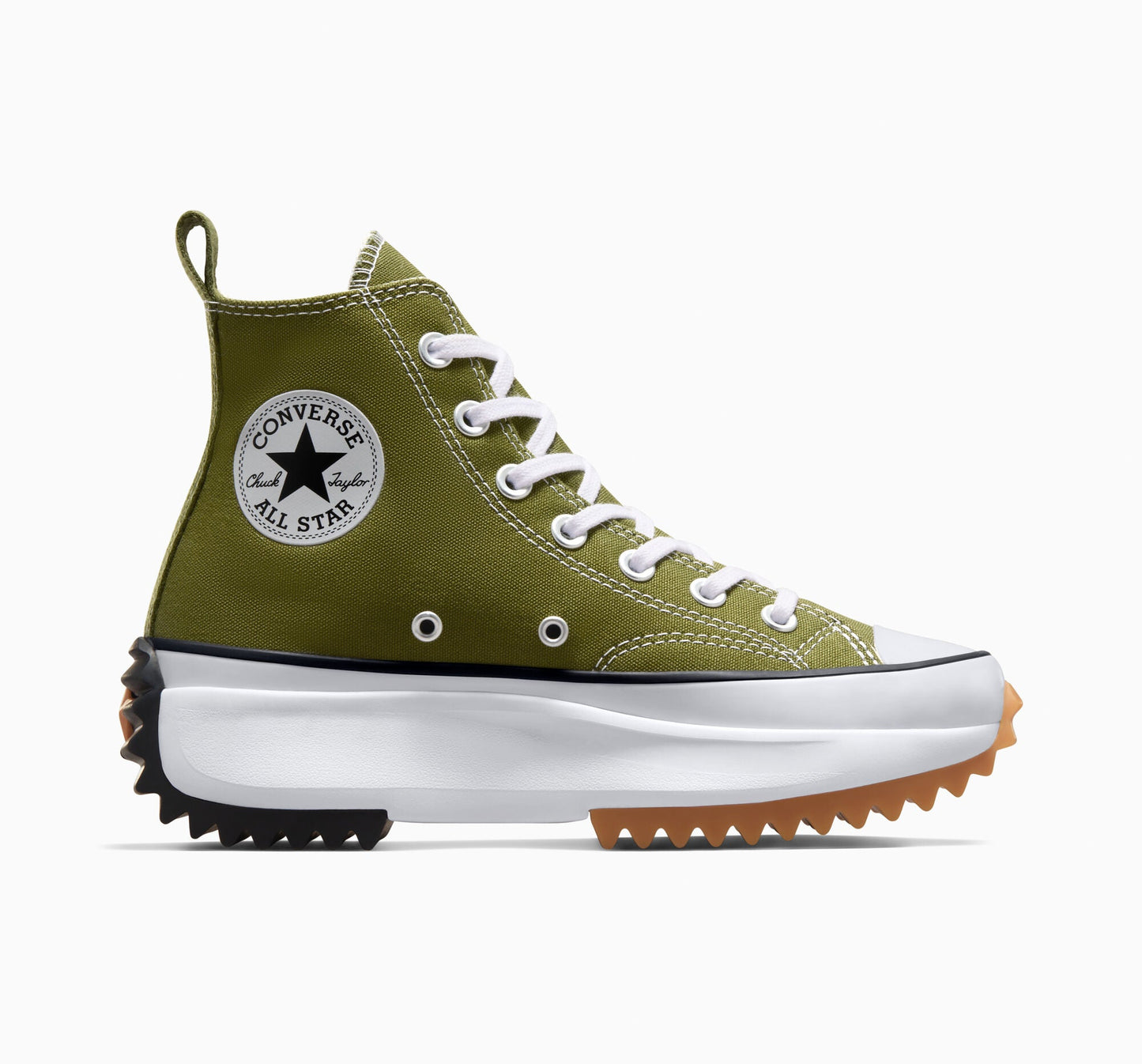 Run Star Hike Platform High Top White/Black/Gum