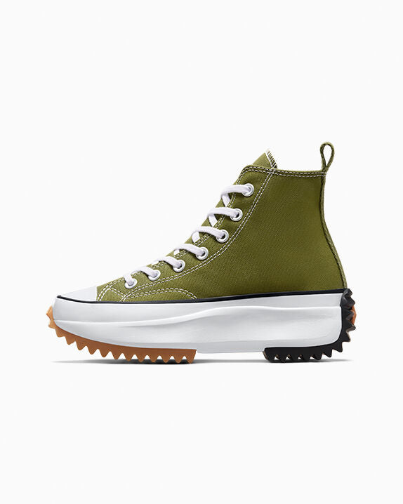 Run Star Hike High Top Black/White/Gum