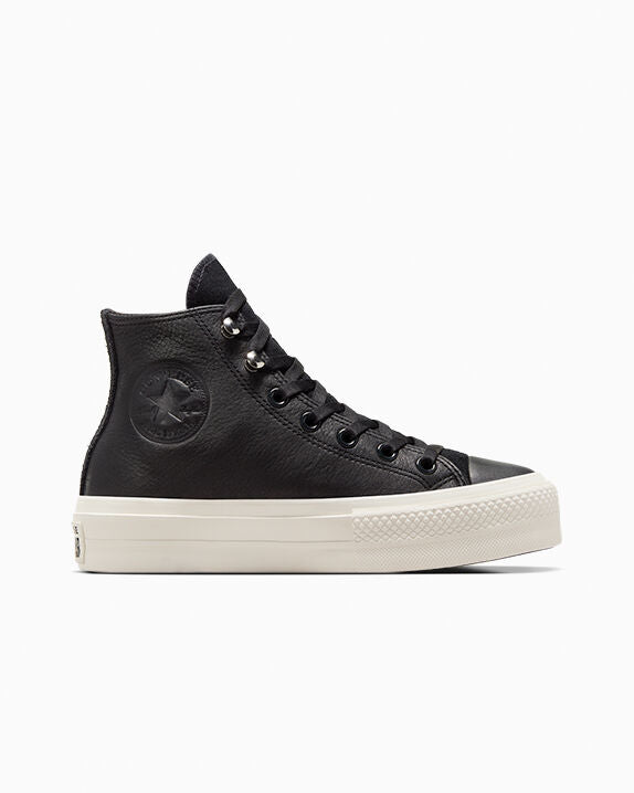 Chuck Taylor All Star Lift Platform Water Repellent Leather High Top