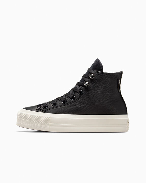 Chuck Taylor All Star Lift Platform Water Repellent Leather High Top