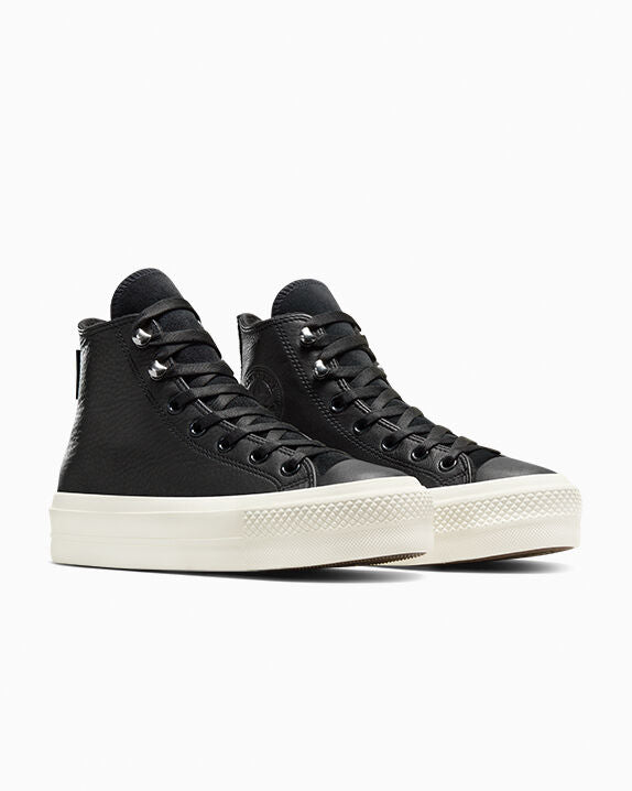 Chuck Taylor All Star Lift Platform Water Repellent Leather High Top