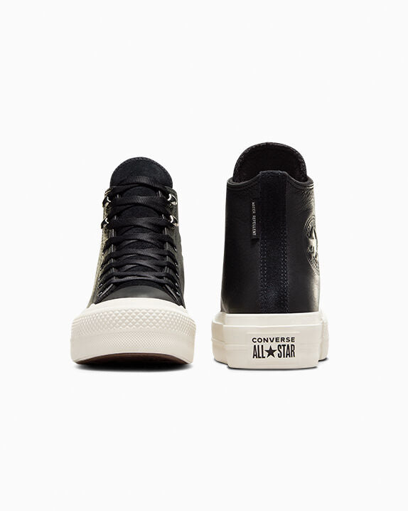 Chuck Taylor All Star Lift Platform Water Repellent Leather High Top