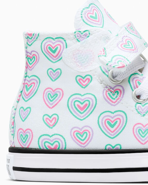 Chuck Taylor All Star Hearts Easy On High Top