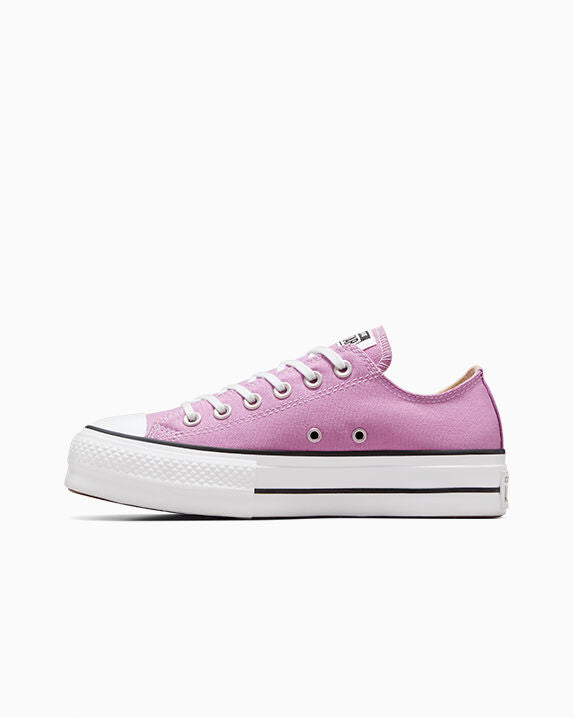 Chuck Taylor All Star Lift Platform Low Top Seasonal Grey Area/White/Black