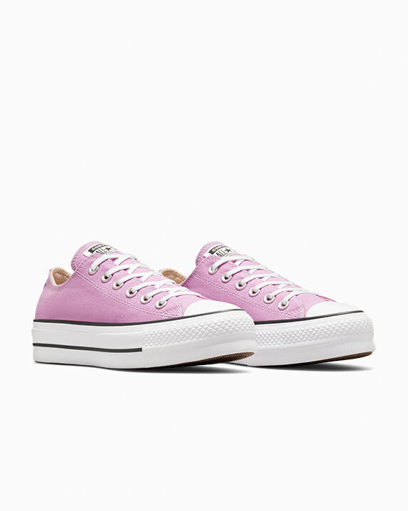 Chuck Taylor All Star Lift Platform Low Top Seasonal Grey Area/White/Black