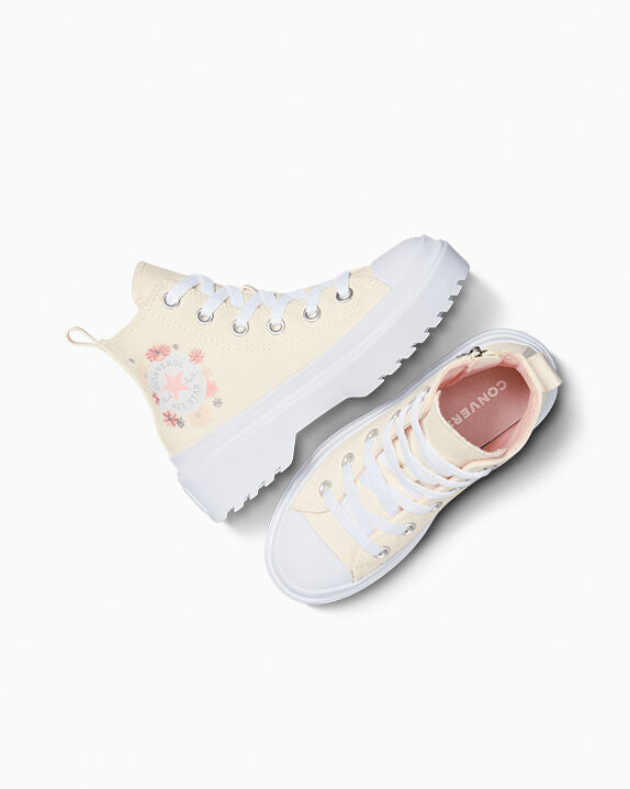Chuck Taylor All Star Lugged Lift Platform Flowers Easy On High Top