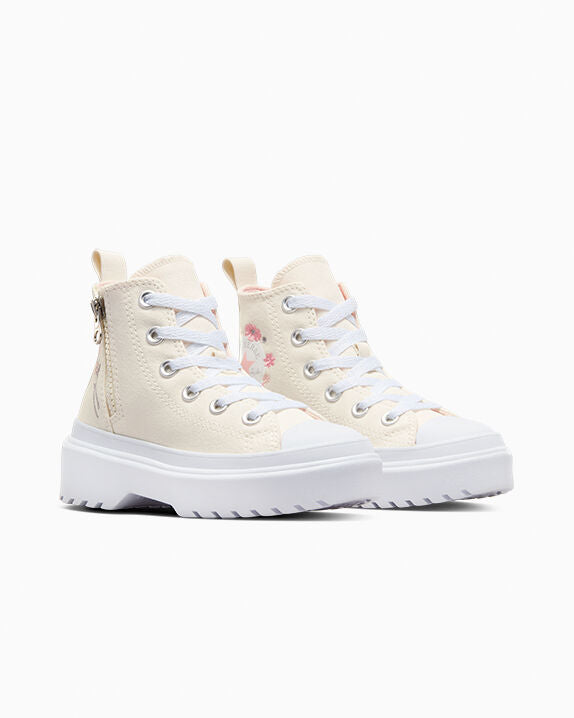 Chuck Taylor All Star Lugged Lift Platform Flowers Easy On High Top