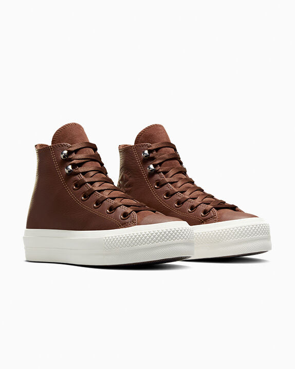 Chuck Taylor All Star Lift Platform Water Repellent Leather High Top