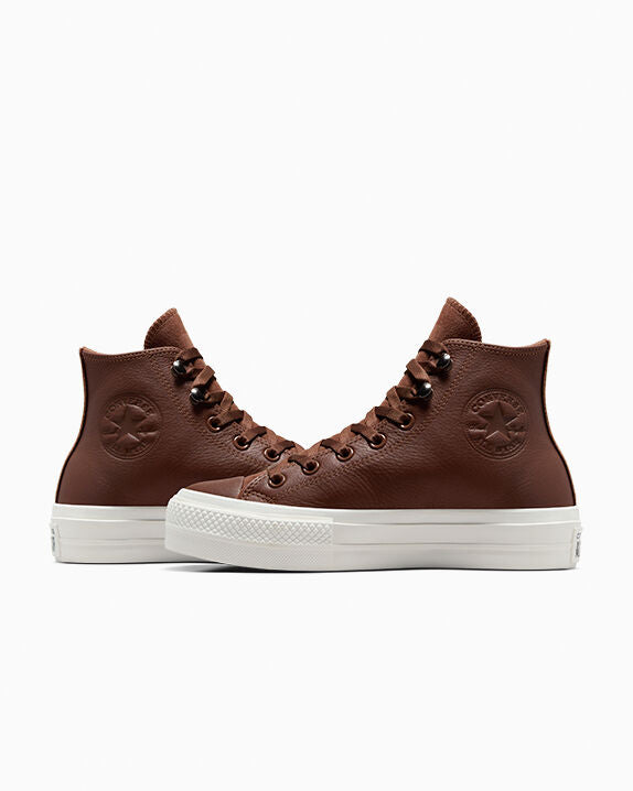 Chuck Taylor All Star Lift Platform Water Repellent Leather High Top