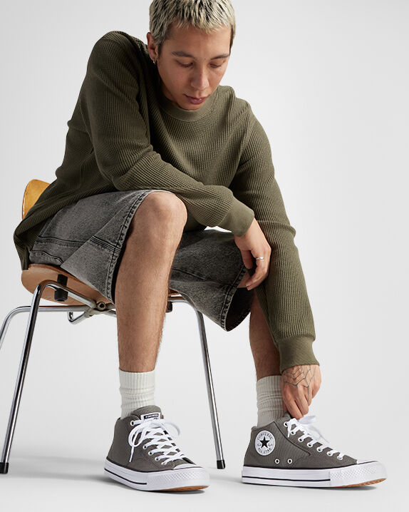 Chuck Taylor All Star Malden Street Canvas & Suede Mid Top