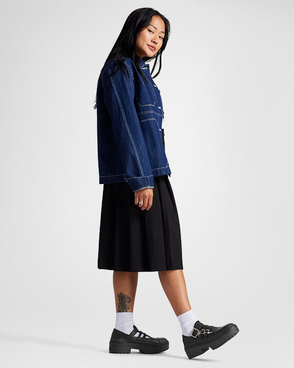 Chuck Taylor All Star Lugged Heel Mary Jane Platform Low Top