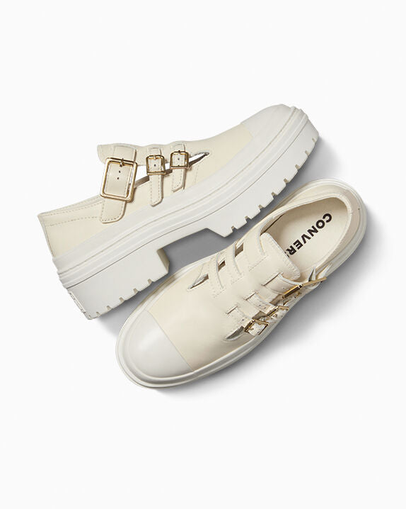 Chuck Taylor All Star Lugged Heel Mary Jane Platform Low Top