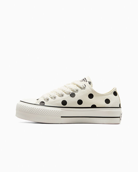 Chuck Taylor All Star Lift Platform Polka Dots Low Top