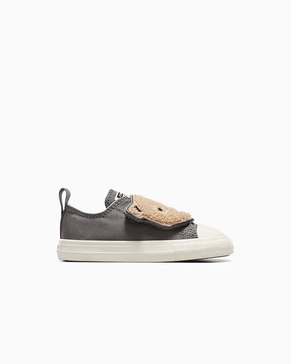 Chuck Taylor All Star One Strap Sherpa Bear Easy-On Low Top