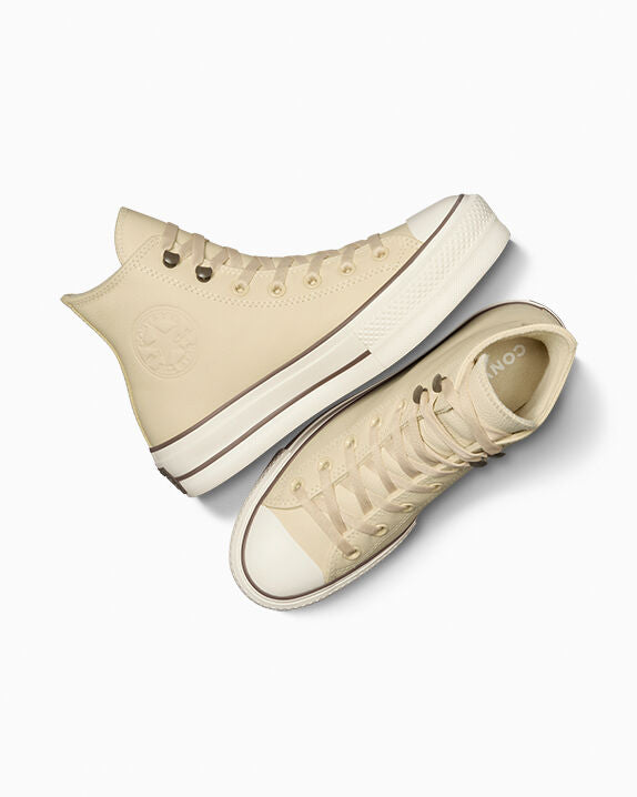 Chuck Tayor All Star Lift Platform Weatherized Leather High Top
