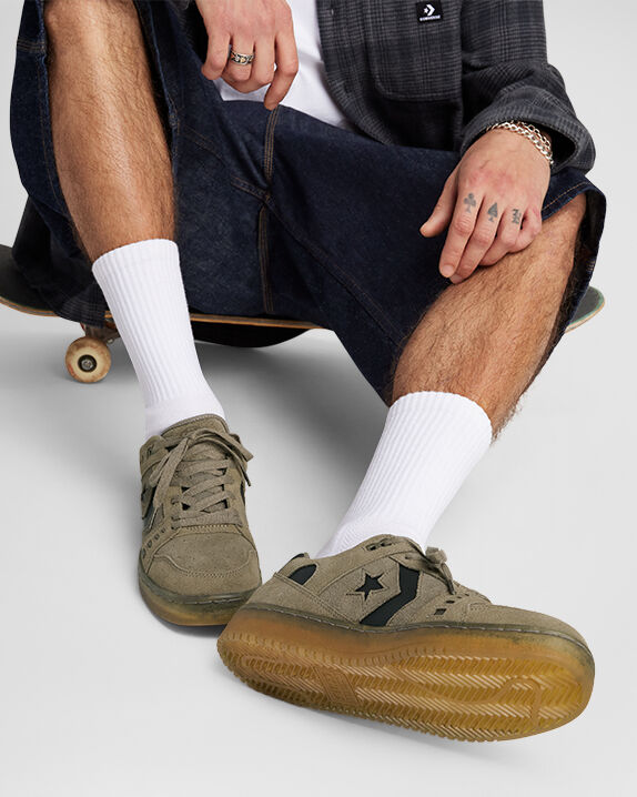 CONS AS-1 Pro Leather Gum Sole Low Top