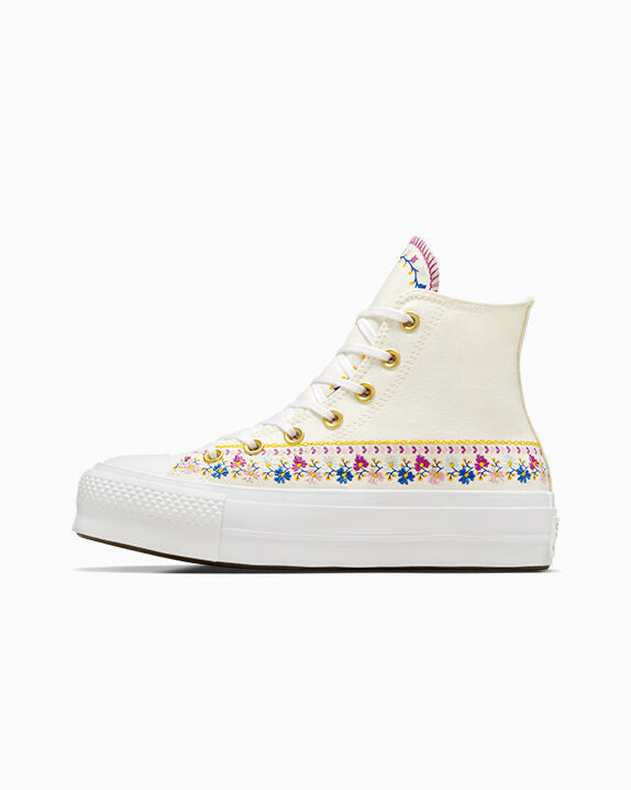 Chuck Taylor All Star Lift Platform Free Spirit Florals High Top