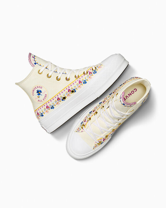 Chuck Taylor All Star Lift Platform Free Spirit Florals High Top