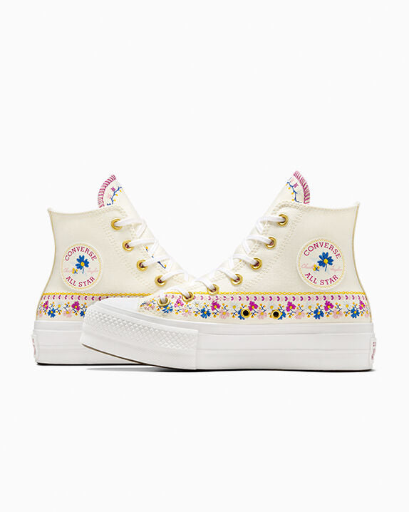 Chuck Taylor All Star Lift Platform Free Spirit Florals High Top