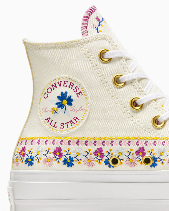 Chuck Taylor All Star Lift Platform Free Spirit Florals High Top