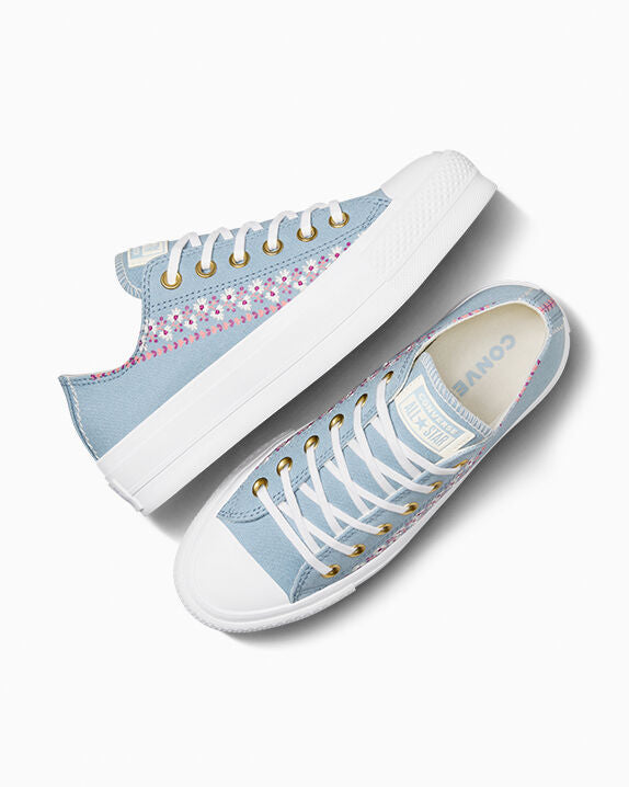 Chuck Taylor All Star Lift Platform Free Spirit Florals Low Top