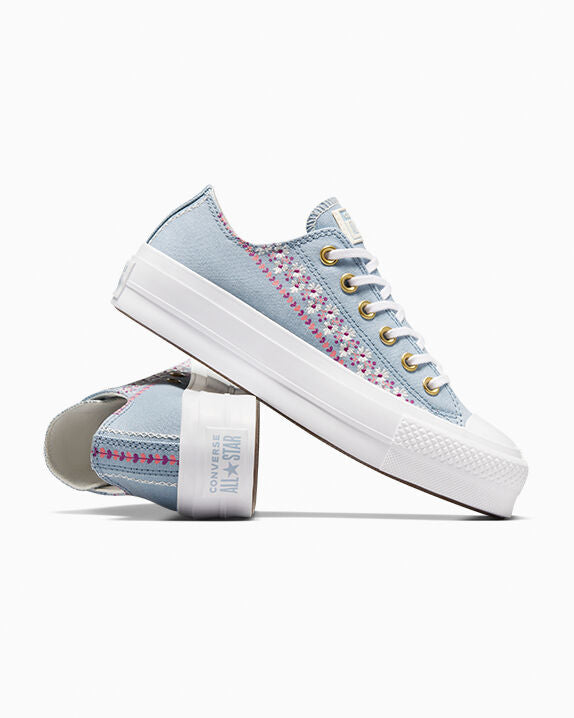 Chuck Taylor All Star Lift Platform Free Spirit Florals Low Top