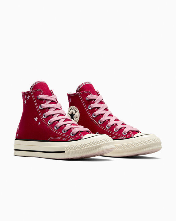Chuck 70 Embroidered Stars High Top
