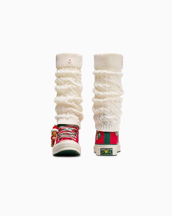 Chuck 70 X-Mas Gingerbread & Knit Sock High Top