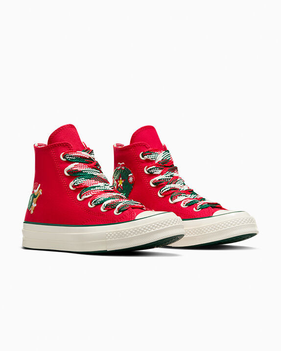 Chuck 70 X-Mas Gingerbread & Knit Sock High Top