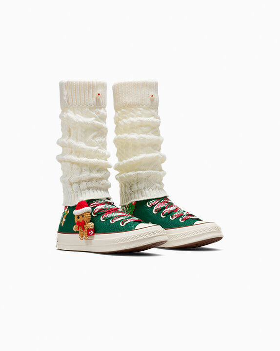 Chuck 70 X-Mas Gingerbread & Knit Sock High Top