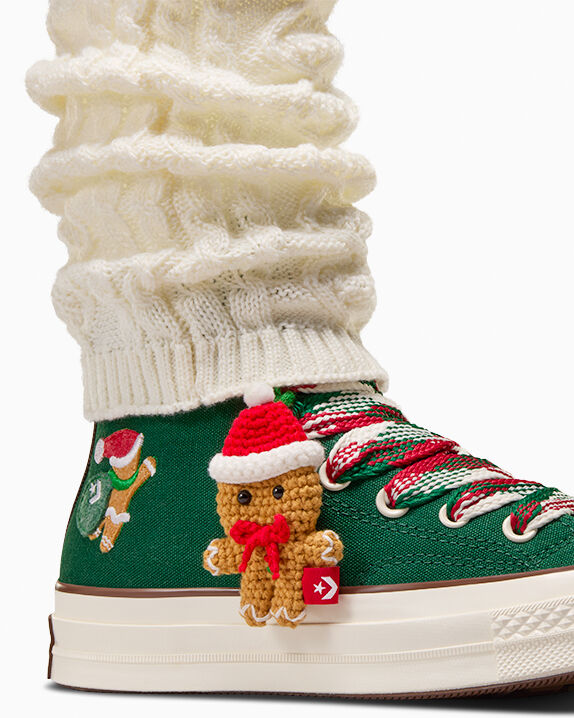 Chuck 70 X-Mas Gingerbread & Knit Sock High Top