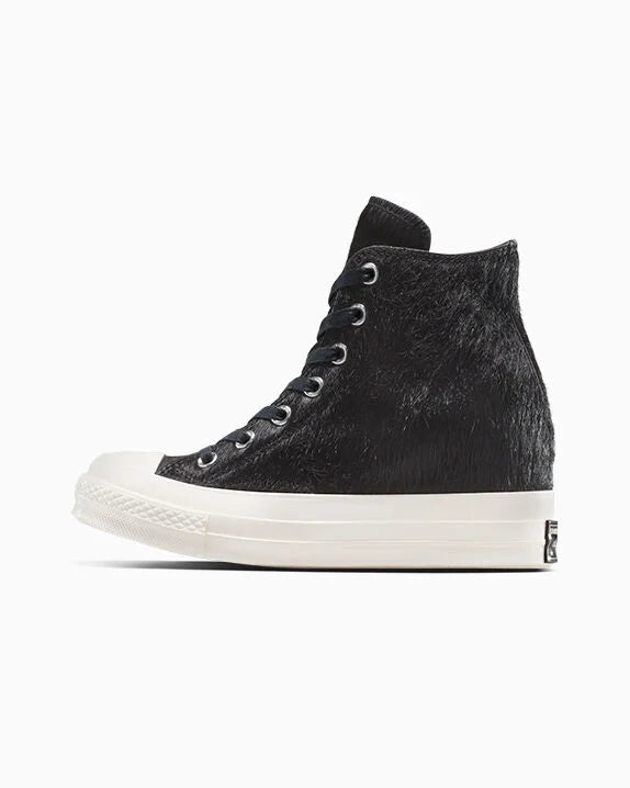 Chuck 70 Wedge Platform Luxe Pony Hair High Top