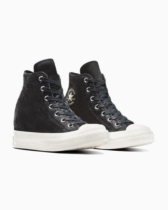 Chuck 70 Wedge Platform Luxe Pony Hair High Top