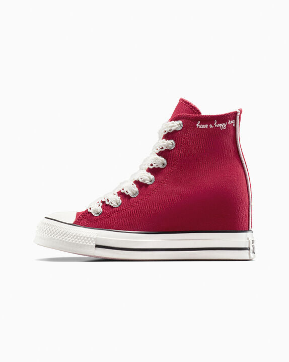 Chuck Taylor All Star Wedge Platform Crochet Laces High Top