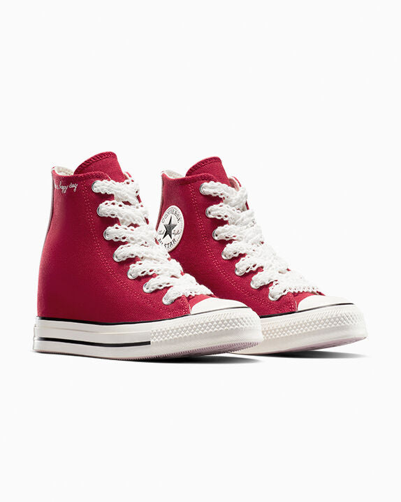 Chuck Taylor All Star Wedge Platform Crochet Laces High Top