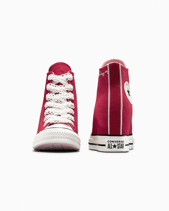 Chuck Taylor All Star Wedge Platform Crochet Laces High Top