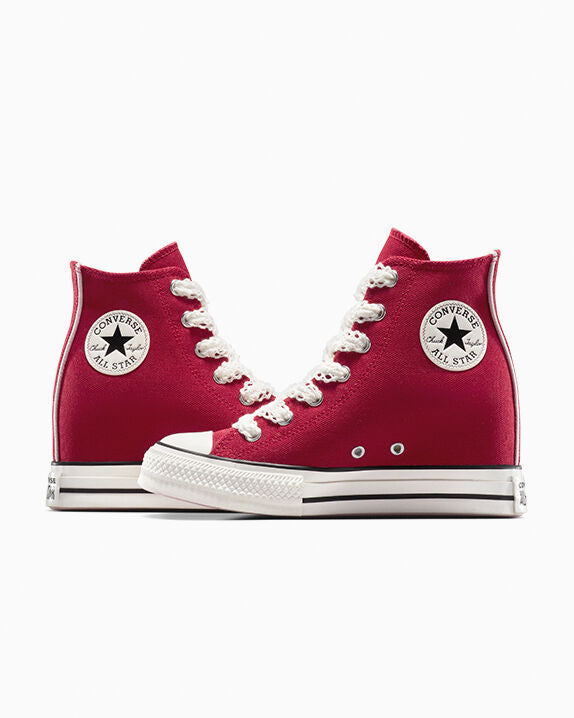 Chuck Taylor All Star Wedge Platform Crochet Laces High Top