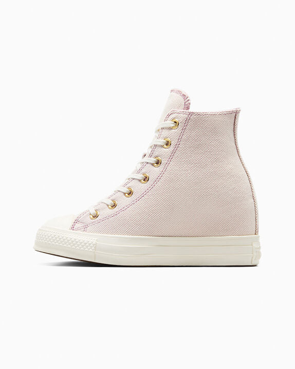 Chuck Taylor All Star Wedge Platform Gold High Top