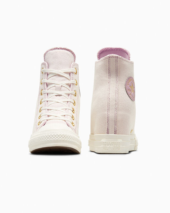 Chuck Taylor All Star Wedge Platform Gold High Top