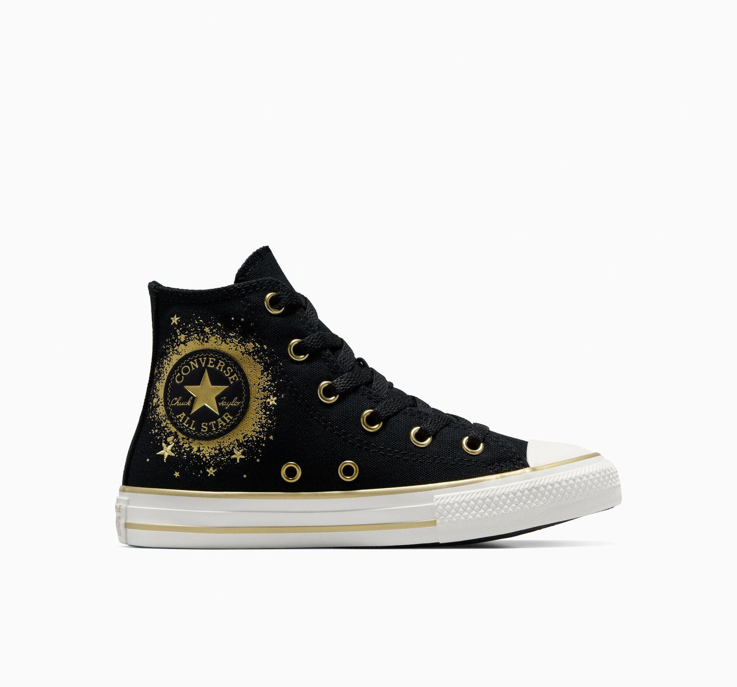 Chuck Taylor All Star Gold Stars High Top