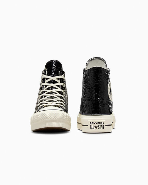 Chuck Taylor All Star Lift Platform Crinkled Leather High Top