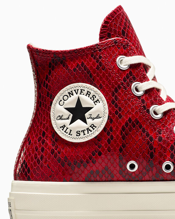 Chuck Taylor All Star Lift Platform Snakeskin High Top