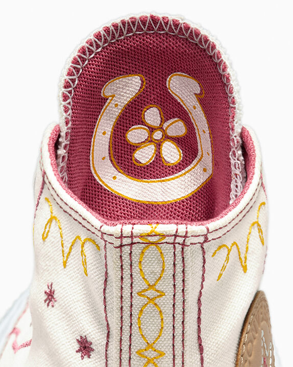 Chuck Taylor All Star Lift Platform Western Stitch High Top