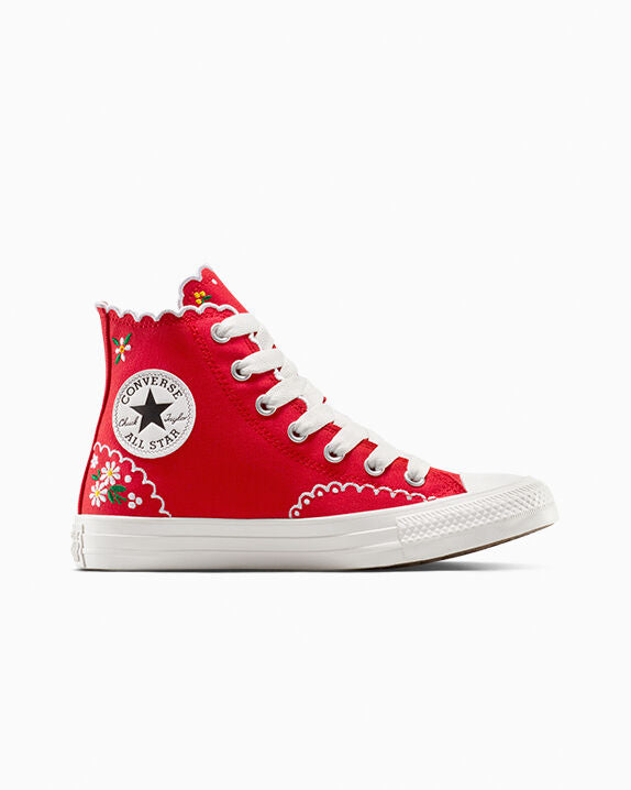 Chuck Taylor All Star Embroidered Flowers High Top