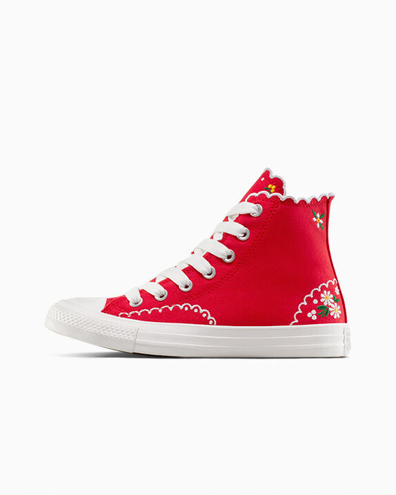 Chuck Taylor All Star Embroidered Flowers High Top