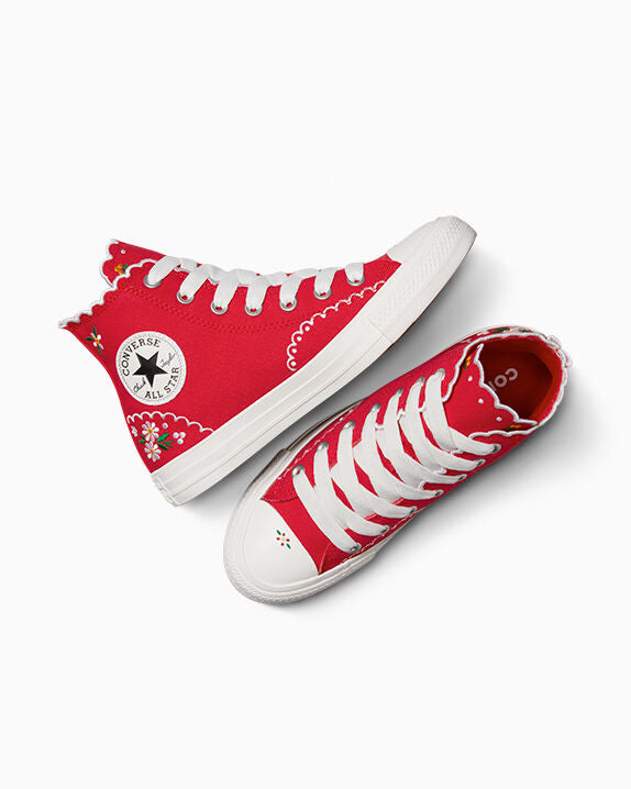Chuck Taylor All Star Embroidered Flowers High Top