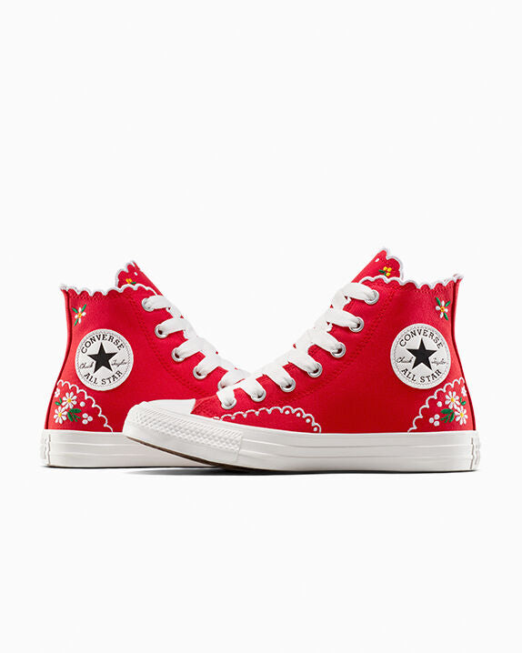 Chuck Taylor All Star Embroidered Flowers High Top