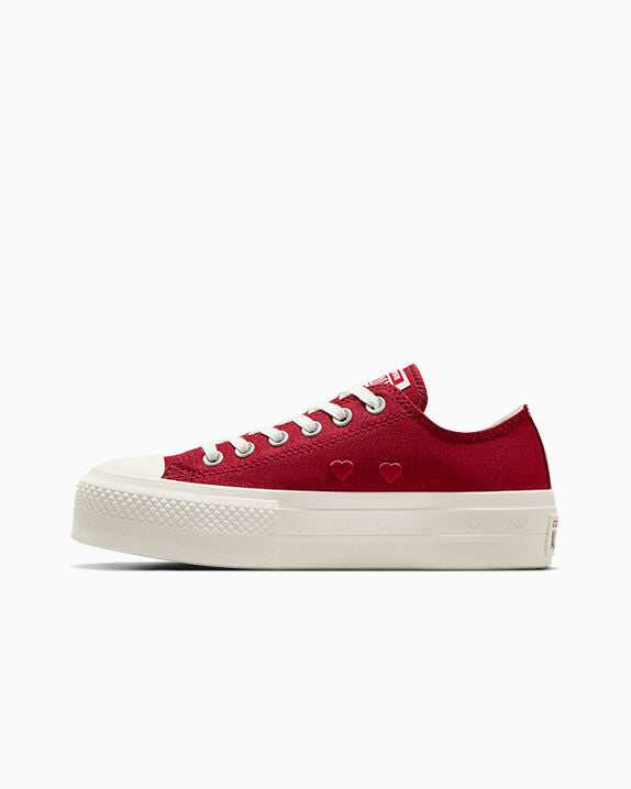 Chuck Taylor All Star Lift Platform Valentine's Day Low Top